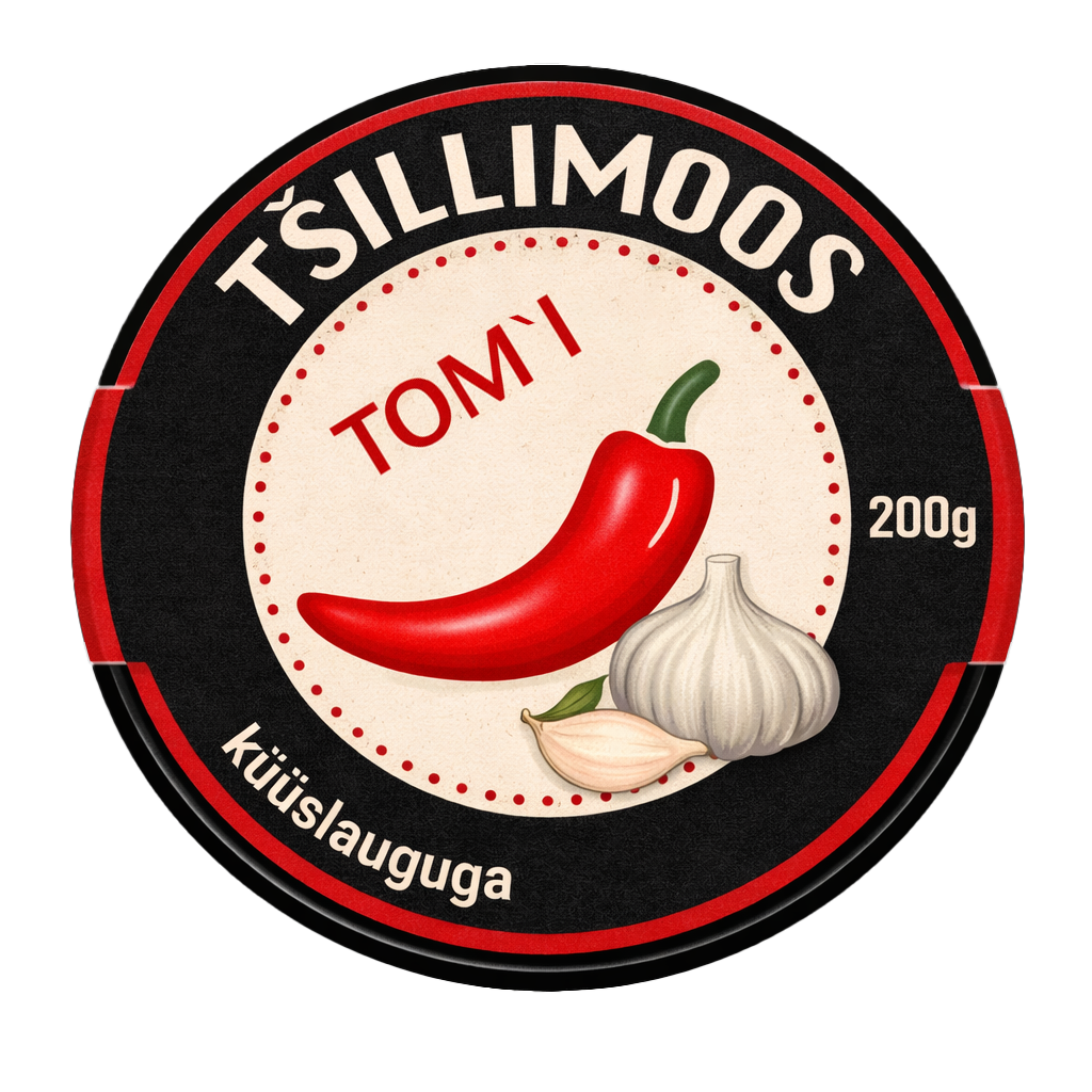 Tšillimoos küüslauguga